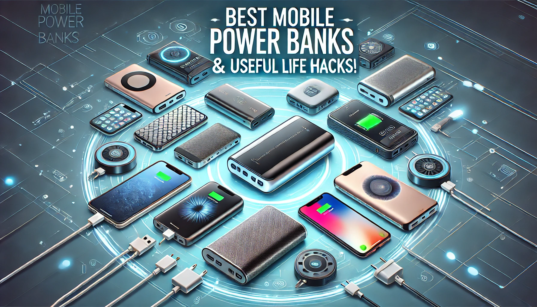 recommended mobile batteries & useful life hacks